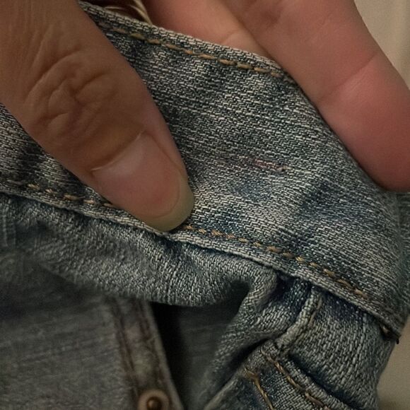 Fashion Bug 1/2 Bleached Bootcut Jeans Plus Size 24 - Picture 4 of 4